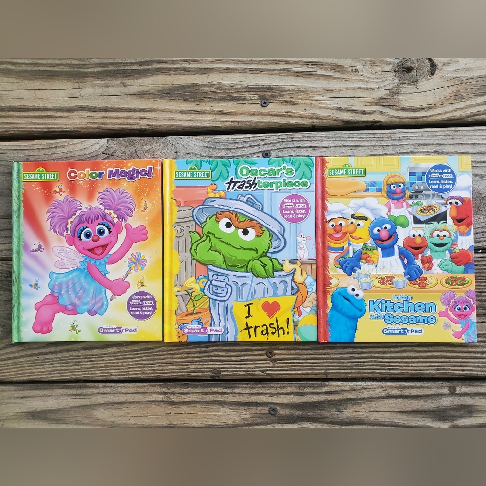 📚 3-PACK BUNDLE 📚 123 Sesame Street Books